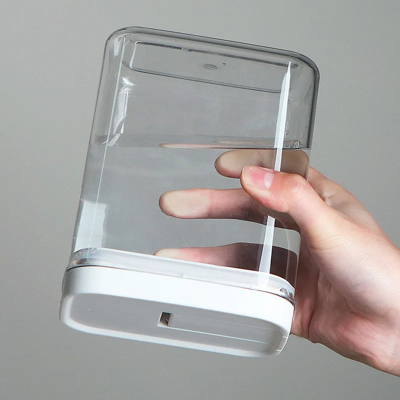 Plastic Sealed Jar,Transparent Leakproof,Moisture-Proof, Kitchen Organizer Storage Box for Pasta,Grain,Snack Food,Seasonings