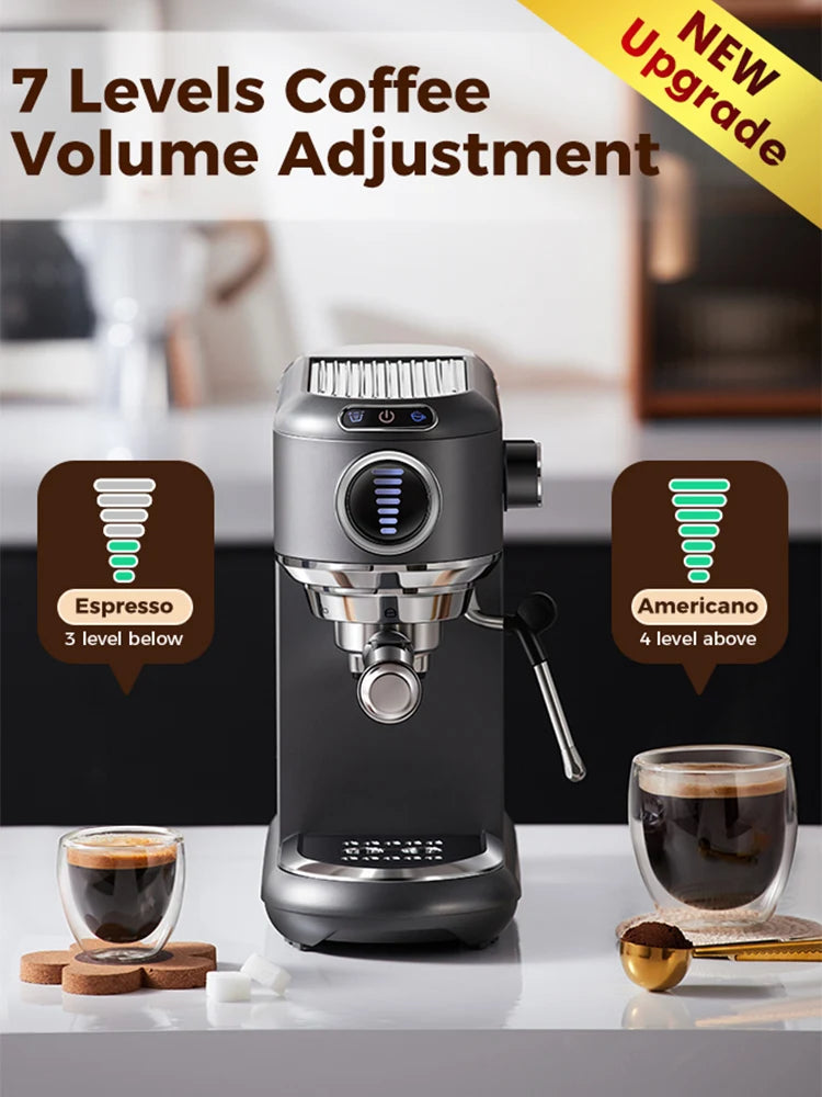 4in1 Cappuccino Coffee Machine Espresso Maker