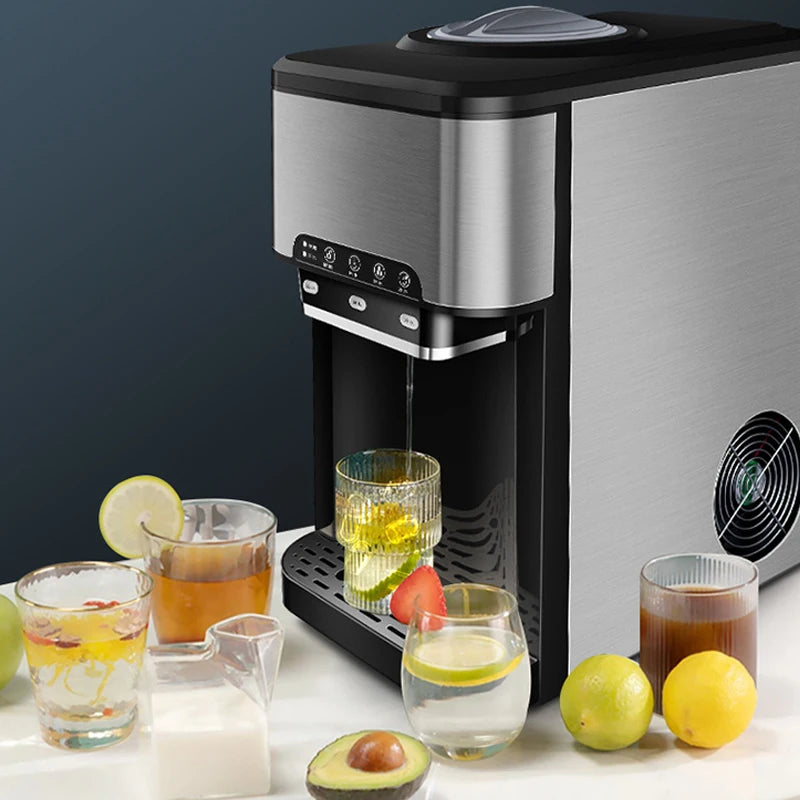 Drinking water ice Maker, Stainless Steel Ice Makers Countertop