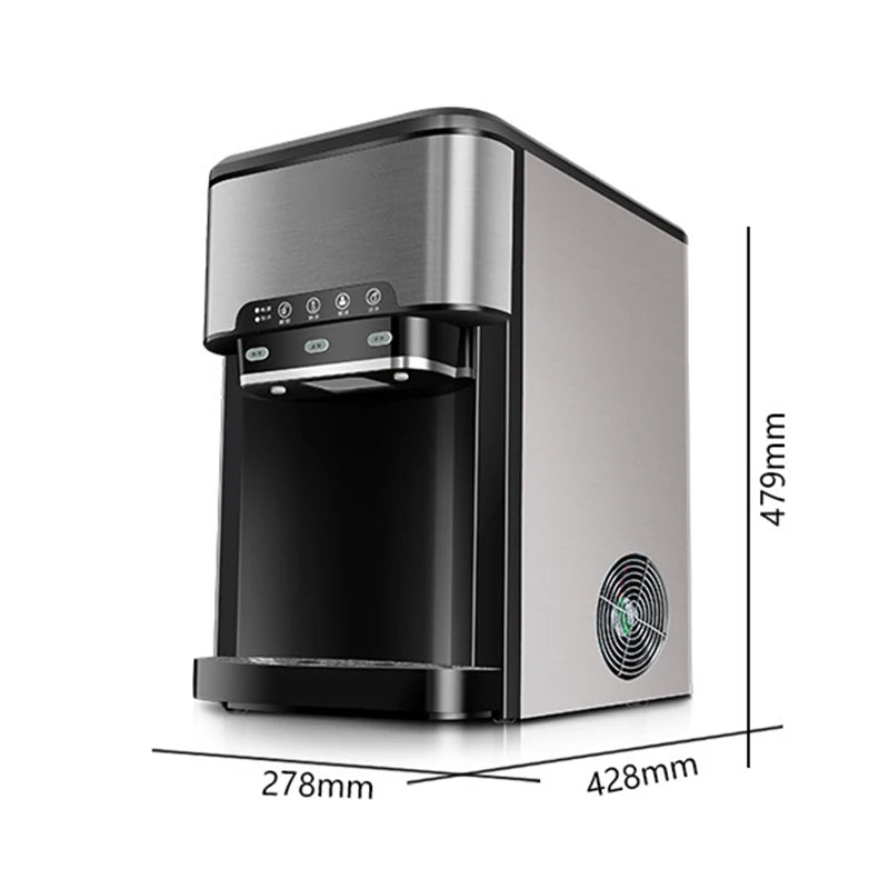 Drinking water ice Maker, Stainless Steel Ice Makers Countertop